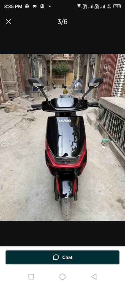 evee Gen Z electronics scooty