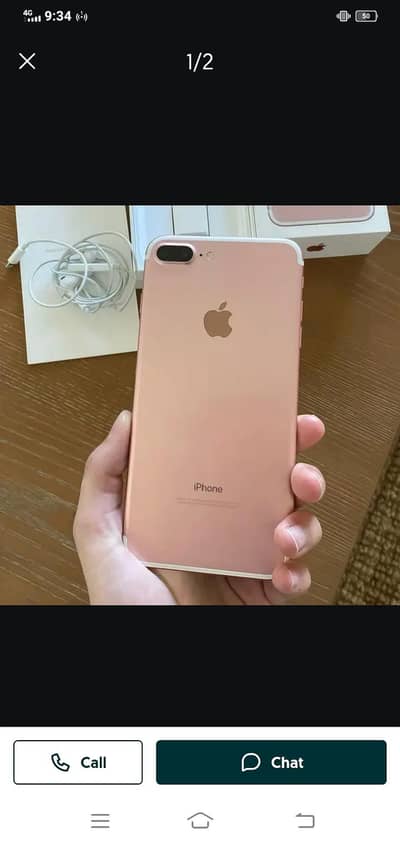 Apple iPhone 7 Plus128 GB with box