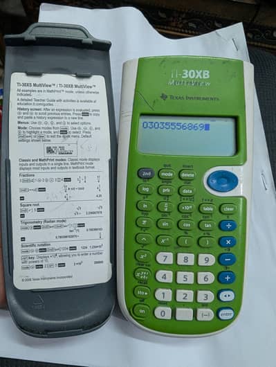 TI-30XB MultiView Scientific Calculator - Imported calculator