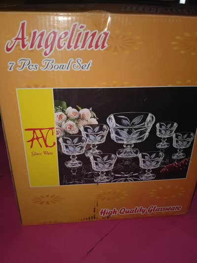 Angelina 7 piece bowel set