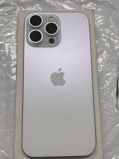 iPhone 16 Pro Max 256gb jv complete box