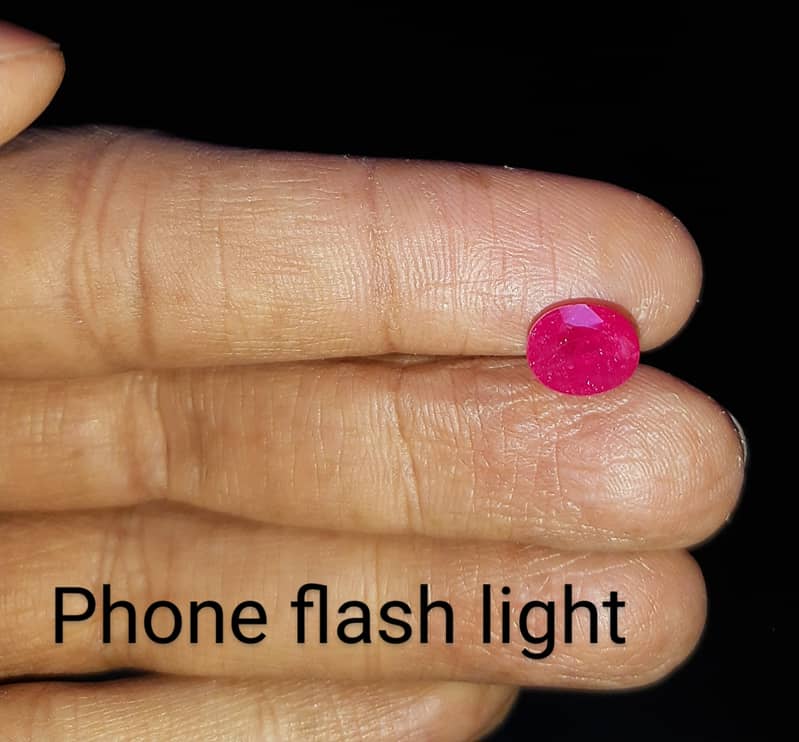 100% Natural Kabuli Ruby 1