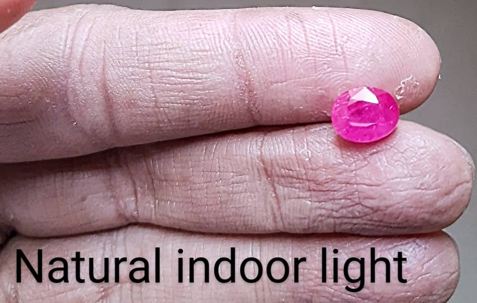100% Natural Kabuli Ruby 2