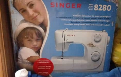 Sewing machine with piko,embroidry,overlock and many features