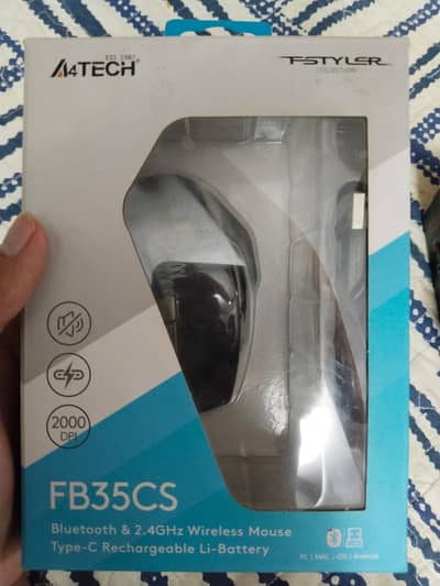 A4-tech Mouse with silent clicks
