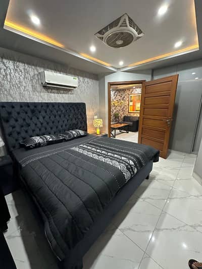 Luxury 1 Bedroom Furnished Apartment for Rent Per Day in Bahria Town Lahore | VIP Short Stay | Night Stay Flat | Per Day