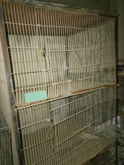 for sale. birds cage , large size for parrots condition are good