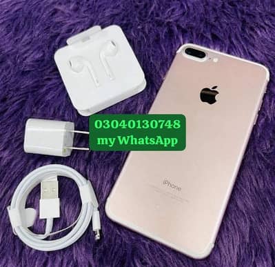 iphone 7 plus 128GB full box urgent for sale
