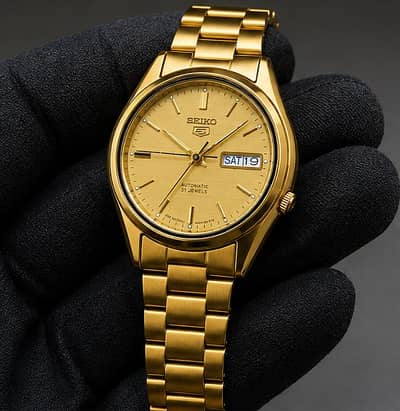 Seiko 5 Automatic Gold – Classic Men’s Watch
