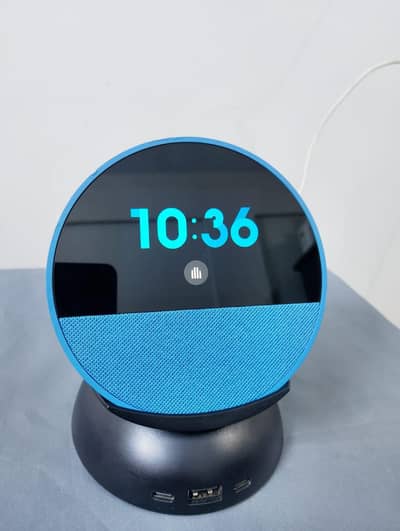 Amazon Echo Spot (2024) in Ocean Blue