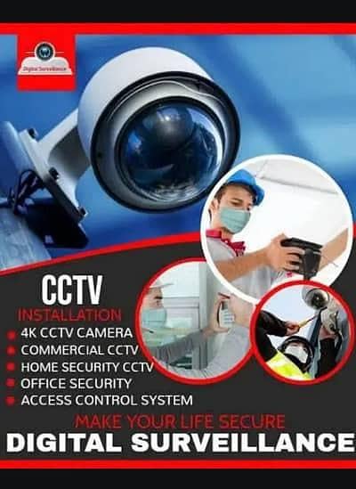 Aoa Cctv camera installation and service available in Rwl and isl