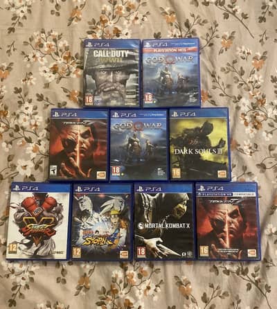 PS4 Game Collection – 9 Games