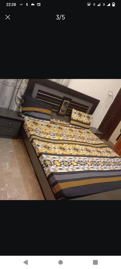 bed with mattress for sale