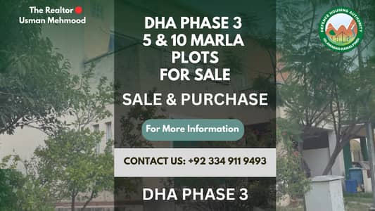 5 Marla Residential Plot for Sale in DHA Phase 3 Islamabad | Prime Investment Opportunity