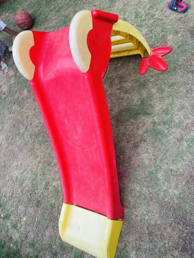 Kids Slide 3 step with strong Base (Imported plastic) for home/Garden