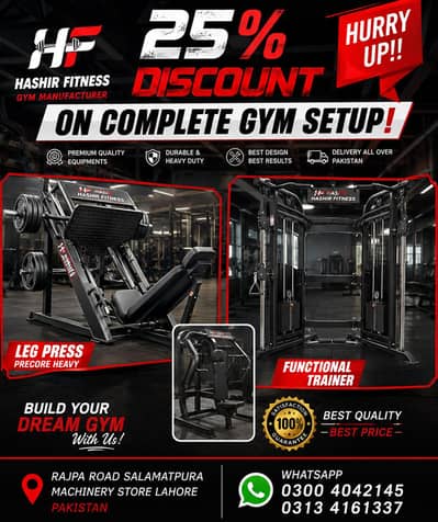 Complete Gym Setup/Gym Manufacturer/Gym Machines/Wholesaler