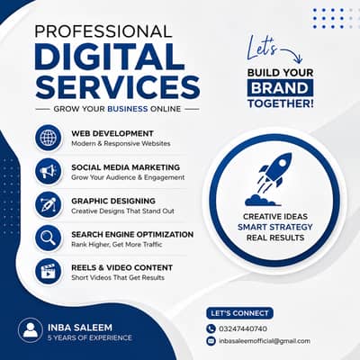 Digital Marketing & Web Development Services | 5+ Years Experience