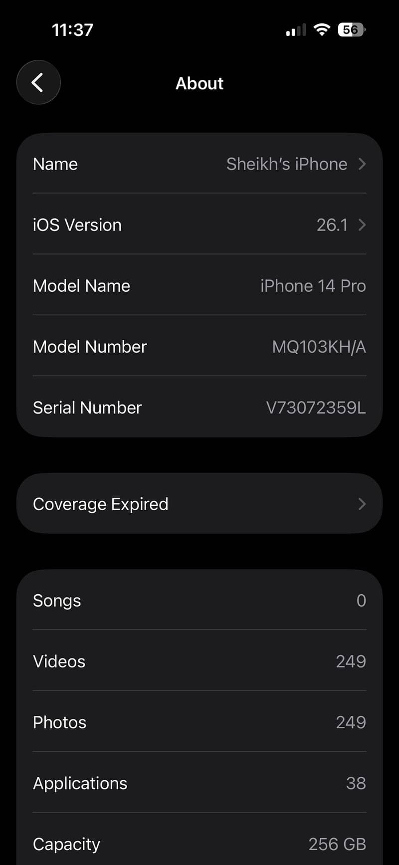 Apple iPhone 14 Pro 8