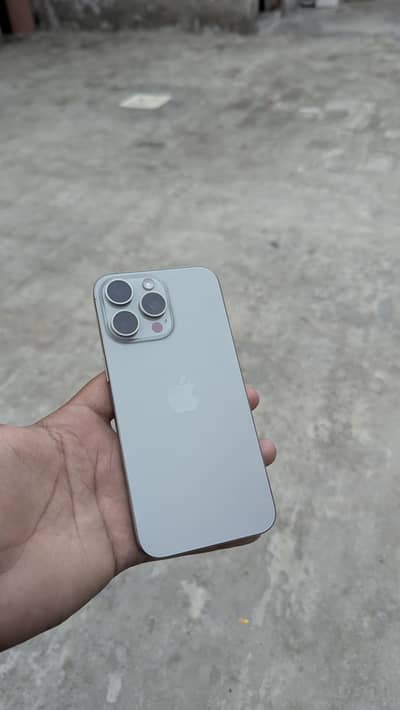 iphone 15 pro max with box non pta 256 gb