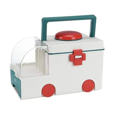Portable Large Capacity Plastic Medicine Box with Drawer (Brand New)