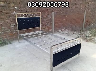 New stainless steel Single Bed | steel kids furniture | iron Bed Set |