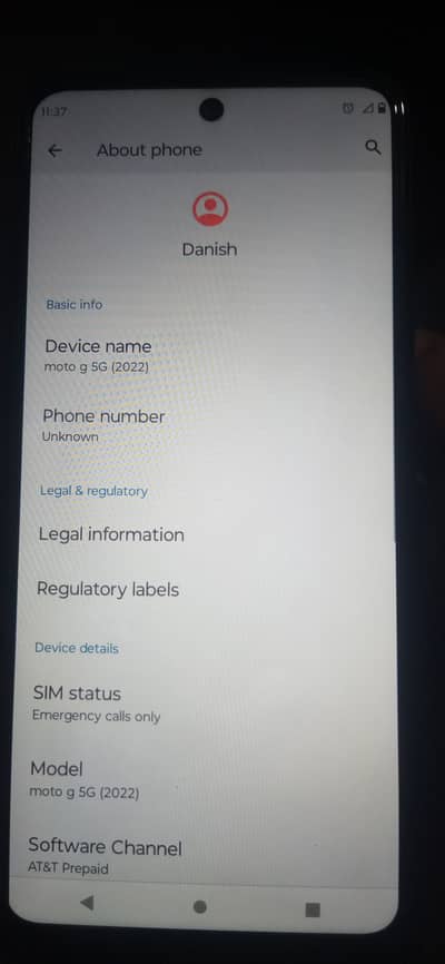 Moto g 5g 2022 4gb 64gb