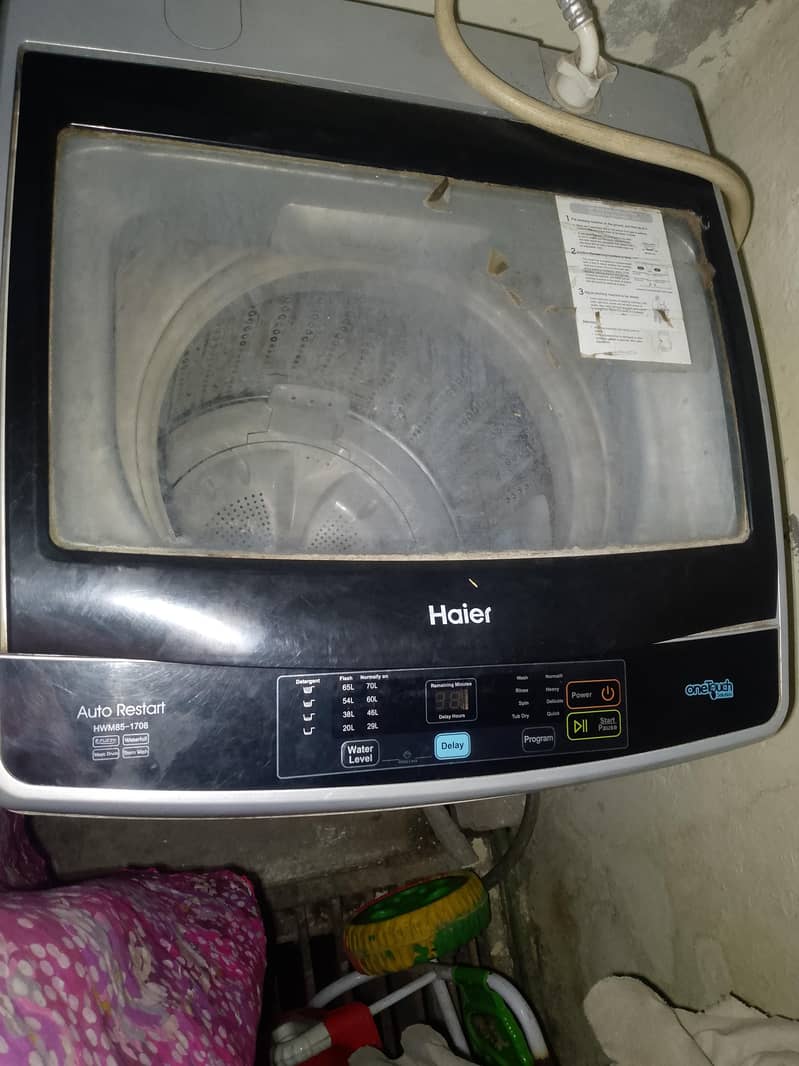 Haier automatic machine 1