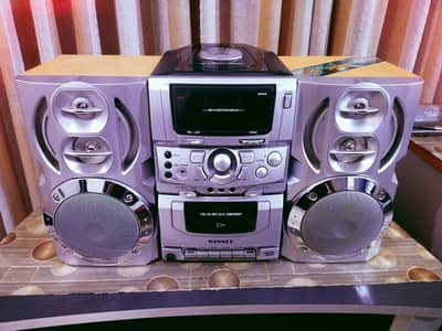WINNER VCD Video CD/MP3 Mini Component System Stereo Speaker Cassette