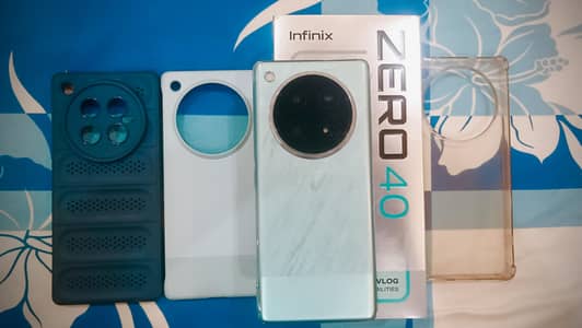 Infinix Zero 40 8/256 10/10 Box Charger 5 Months Warranty