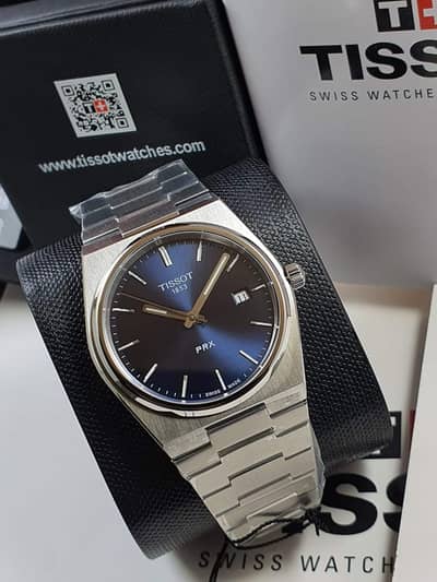 Tissot PRX Men’s Swiss Made Quartz Blue Dial Watch 40mm
