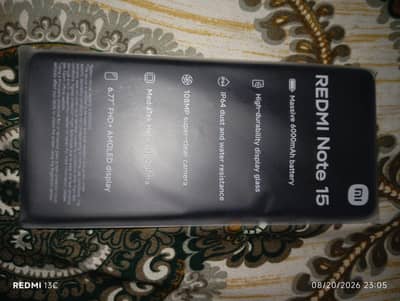 Xiaomi Redmi Note 15