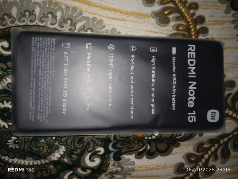 Xiaomi Redmi Note 15 0