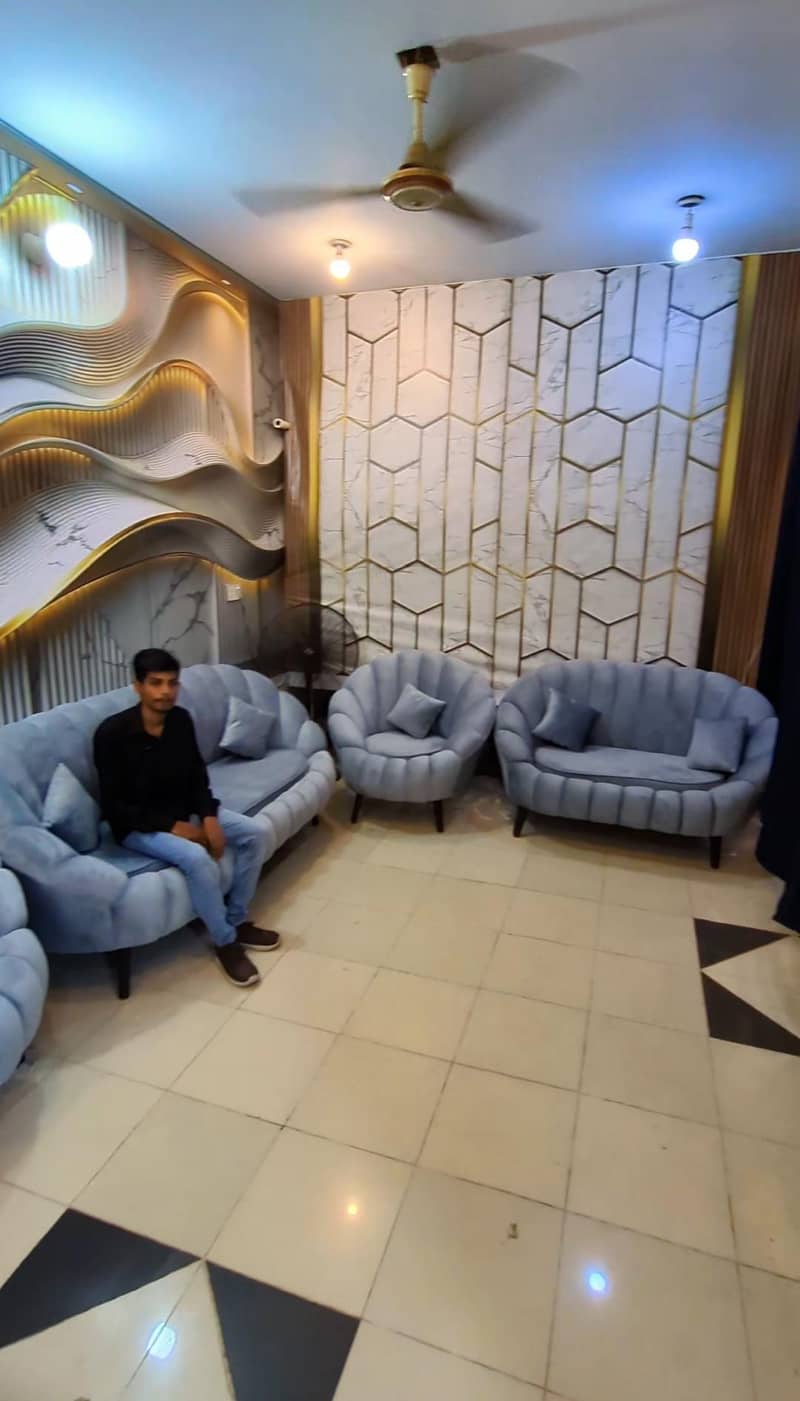 Flower Sofa set 7 setter 2