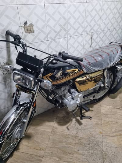 HONDA CG 125S GOLD 2025 AVAILABLE FOR SALE