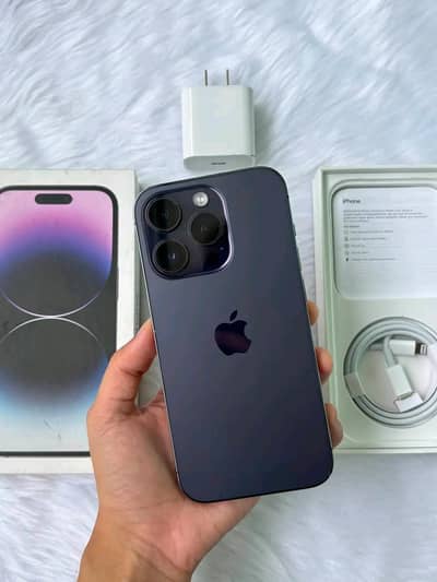Apple iPhone 14 Pro Max official PTA Approved with Complete Box