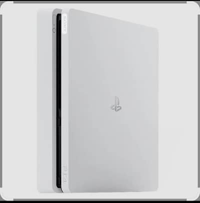PS4 Slim White Glacier Jailbreak 500gb with AAA Games and Original