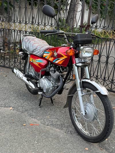 Honda Cg 125 2026 model 850 km driven only like new bike 1st owner