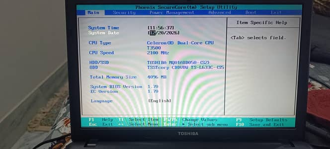 Toshiba Satellite C660-195