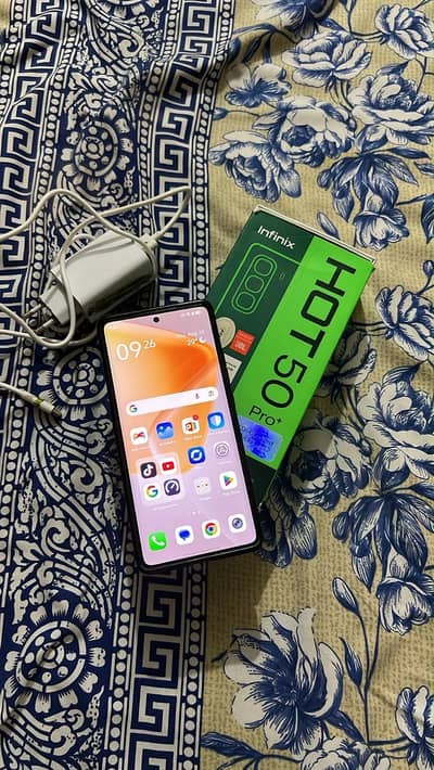 Infinix hot 50 pro with box