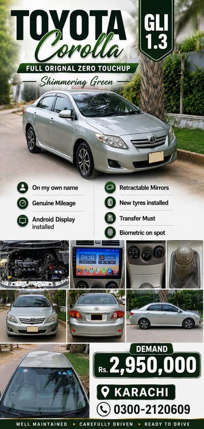Toyota Corolla GLI 2011