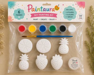 Paintaura DIY Painting Kit for Kids – 6 Figures