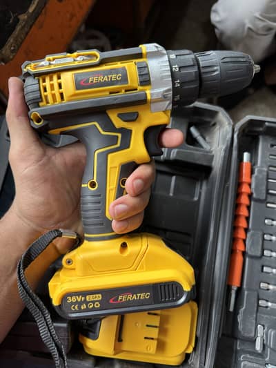 FERATEC Cordless Lithium-Ion Drill / Screwdriver