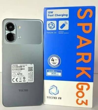 Tecno Spark Go 3 2 MONTHS box open 03206249945 whatsapp