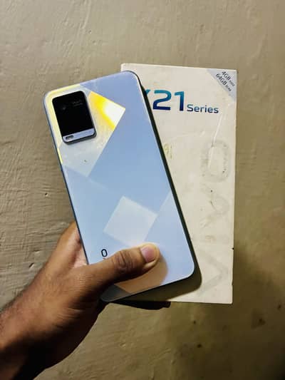 Vivo Y21 4/64gb with box official pta approved