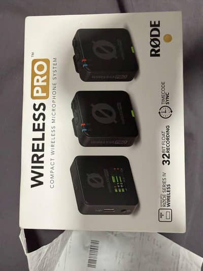 RØDE Wireless PRO Dual Channel – (Never Used)