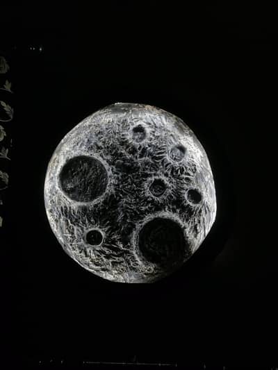 Moon lamp hanging wall