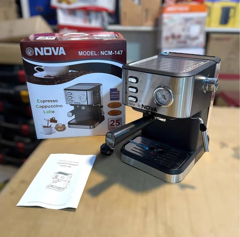 NOVA coffee machine 1