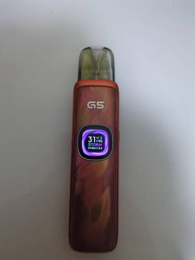 Caliburn G5 orange color excellent condition new coil 18+ only