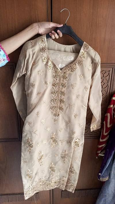 beautiful embroidered party wear 