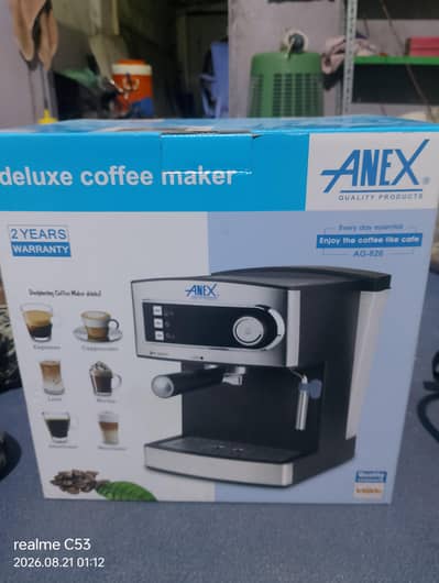 New Anex Coffe Machine AG-826